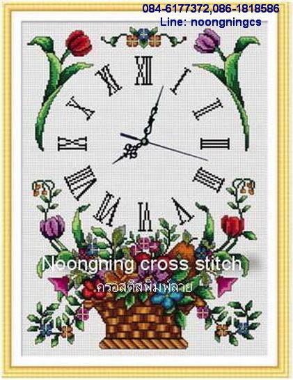 ร้าน noogningcrosstitch ครอสติสพิมพ์ลาย จำหน่ายชุดปักครอสติส ครอสติสคริสตรัล DiamondPainting DIYง่ายๆ1014 รูปที่ 1