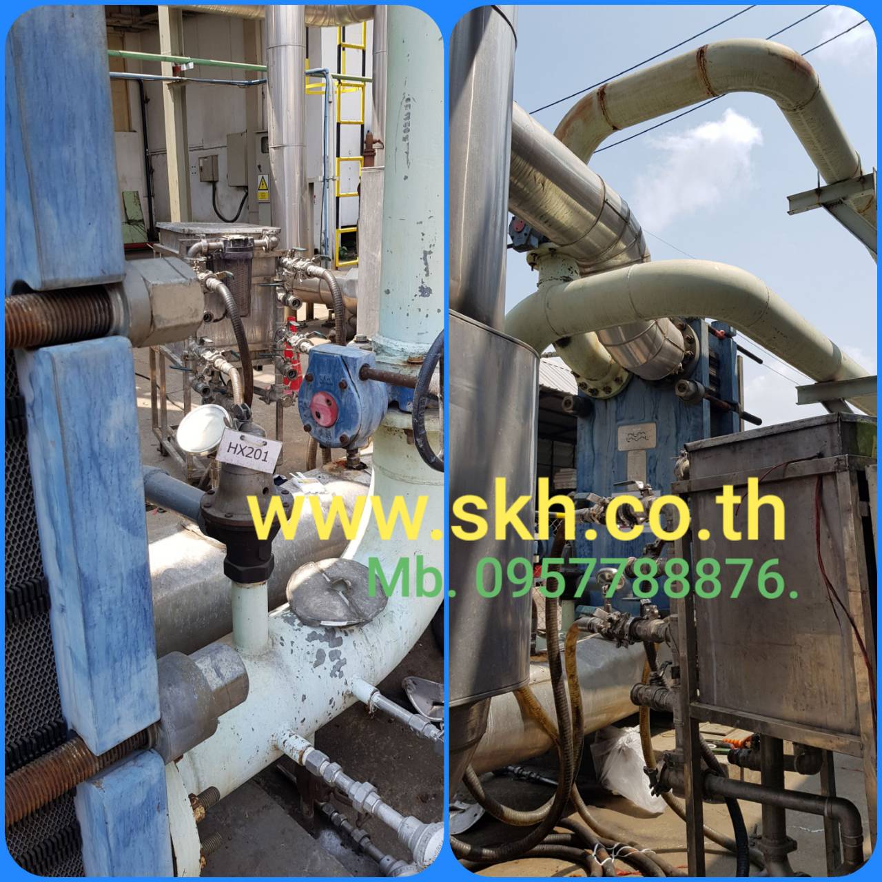 Mechanical Clean  Chermical Clean  บริการล้างทำความสะอาด Heat Exchanger รูปที่ 1