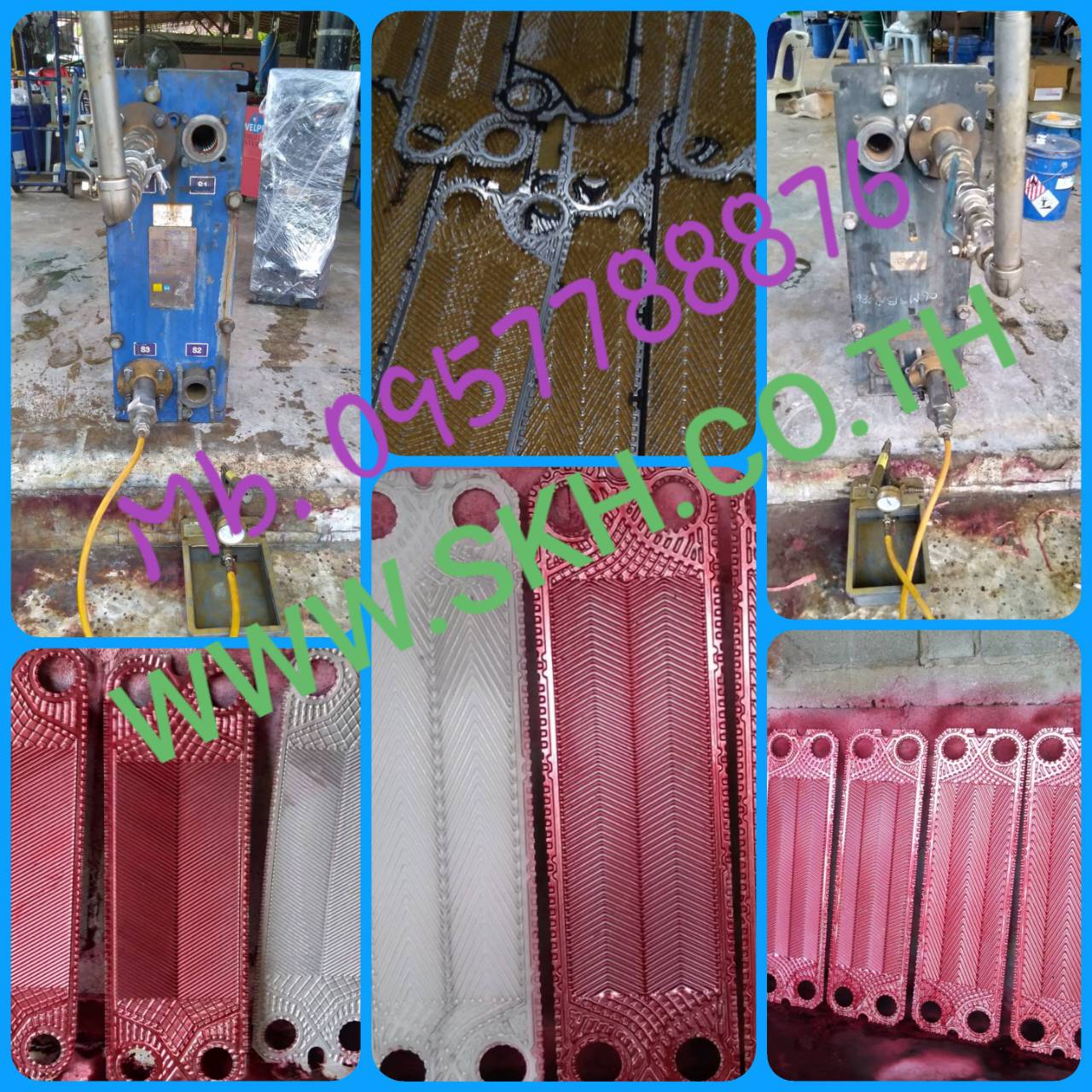 Mechanical Clean  Chermical Clean  บริการล้างทำความสะอาด Heat Exchanger รูปที่ 1