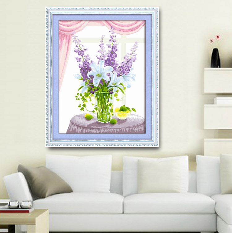 ร้าน noogningcrosstitch ครอสติสพิมพ์ลาย จำหน่ายชุดปักครอสติส ครอสติสคริสตรัล DiamondPainting DIYง่ายๆ1162 รูปที่ 1