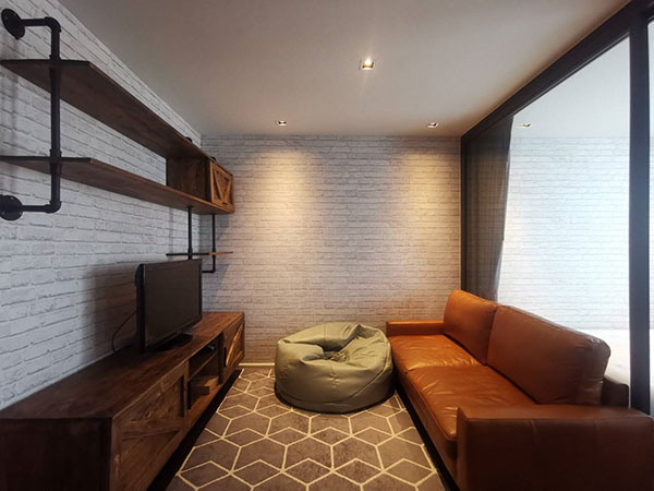 คอนโด Formosa Ladprao 7 (ฟอร์โมซ่า ลาดพร้าว 7) ห้องแต่งใหม่ 1 นอน แบบ Industrial Loft Style A Newly Decorate Industrial Loft Style 1 Bed Unit รูปที่ 1