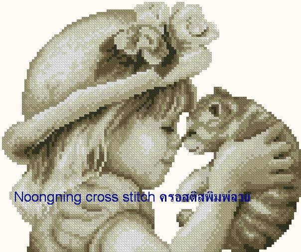 ร้าน noogningcrosstitch ครอสติสพิมพ์ลาย จำหน่ายชุดปักครอสติส ครอสติสคริสตรัล DiamondPainting DIYง่ายๆ1476 รูปที่ 1