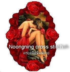 ร้าน noogningcrosstitch ครอสติสพิมพ์ลาย จำหน่ายชุดปักครอสติส ครอสติสคริสตรัล DiamondPainting DIYง่ายๆ1466 รูปที่ 1