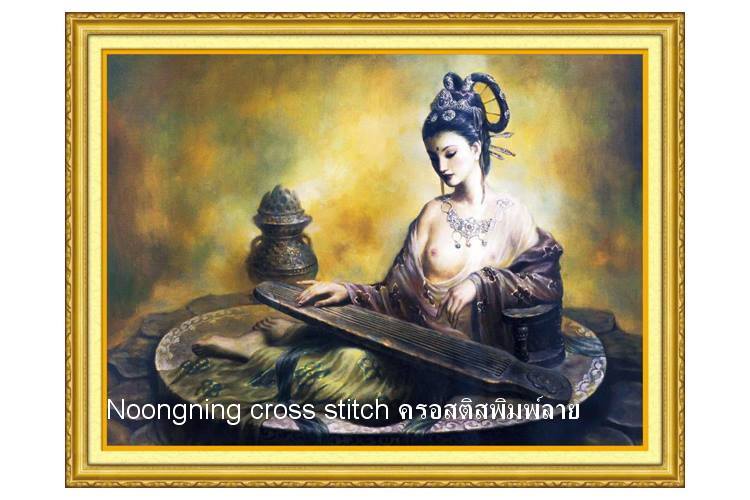 ร้าน noogningcrosstitch ครอสติสพิมพ์ลาย จำหน่ายชุดปักครอสติส ครอสติสคริสตรัล DiamondPainting DIYง่ายๆ1464 รูปที่ 1