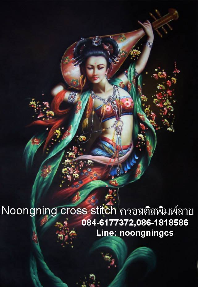 ร้าน noogningcrosstitch ครอสติสพิมพ์ลาย จำหน่ายชุดปักครอสติส ครอสติสคริสตรัล DiamondPainting DIYง่ายๆ1506 รูปที่ 1