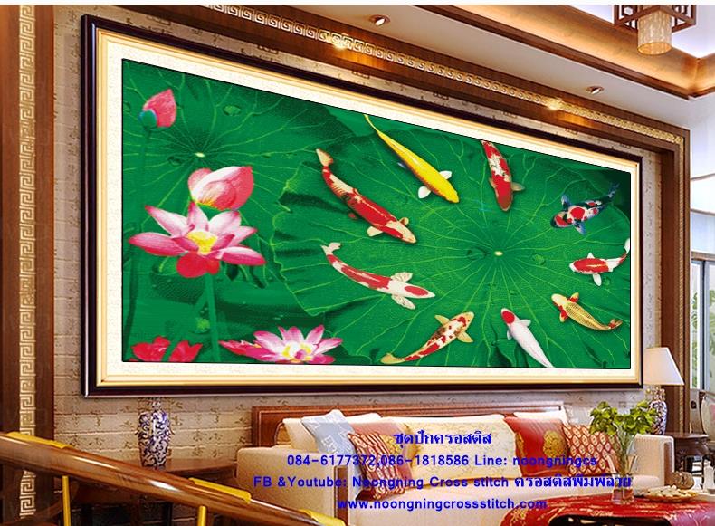 ร้าน noogningcrosstitch ครอสติสพิมพ์ลาย จำหน่ายชุดปักครอสติส ครอสติสคริสตรัล DiamondPainting DIYง่ายๆ1767 รูปที่ 1