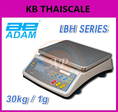 เครื่องชั่งดิจิตอล เครื่องชั่งดิจิตอลตั้งโต๊ะ 30Kg ความละเอียด 1g ยี่ห้อ ADAM รุ่น LBH-SERIES