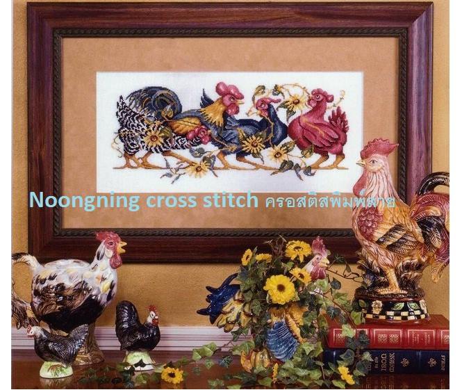 ร้าน noogningcrosstitch ครอสติสพิมพ์ลาย จำหน่ายชุดปักครอสติส ครอสติสคริสตรัล DiamondPainting DIYง่ายๆ2057 รูปที่ 1