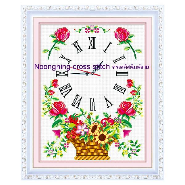 ร้าน noogningcrosstitch ครอสติสพิมพ์ลาย จำหน่ายชุดปักครอสติส ครอสติสคริสตรัล DiamondPainting DIYง่ายๆ2098 รูปที่ 1