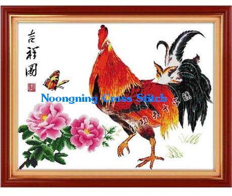 ร้าน noogningcrosstitch ครอสติสพิมพ์ลาย จำหน่ายชุดปักครอสติส ครอสติสคริสตรัล DiamondPainting DIYง่ายๆ2052 รูปที่ 1