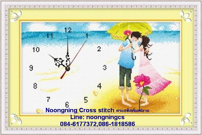 ร้าน noogningcrosstitch ครอสติสพิมพ์ลาย จำหน่ายชุดปักครอสติส ครอสติสคริสตรัล DiamondPainting DIYง่ายๆ2092 รูปที่ 1