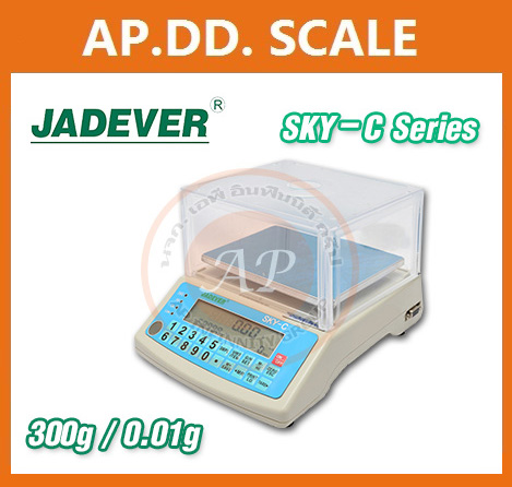 เครื่องชั่งนับจำนวน พิกัด 300-3000g ยี่ห้อ JADEVER รุ่น SKY-C ราคาพิเศษ รูปที่ 1