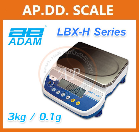 เครื่องชั่งแบบตั้งโต๊ะ พิกัด 3-30kg ยี่ห้อ ADAM รุ่น LBX-H ราคาพิเศษ รูปที่ 1