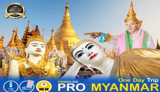 ทัวร์พม่า-MYANMAR ไหว้พระ 5วัด เที่ยวเต็มวันมหัศจรรย์ มิงกลาบา 1 วัน (DD) รูปที่ 1