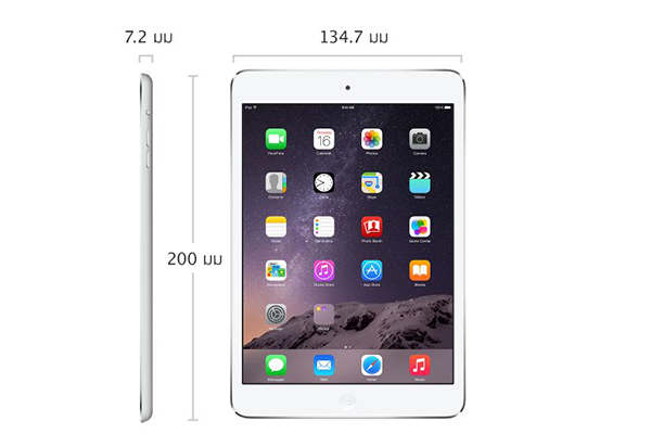 iPad mini 16 GB ใหม่แกะกล่อง ส่งฟรี แถมฟรีที่วางมือถือ iPad รูปที่ 4