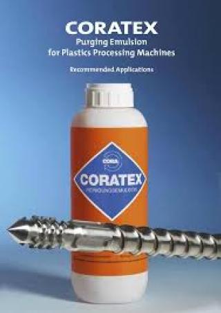 Coratex ผลิตภัณฑ์น้ำยาล้างสกรูเครื่องฉีดพลาสติกที่มีประสิทธิภาพสูงสุด ล้างทำความสะอาดเครื่องจักรพลาสติกชั้นนำของโลก รูปที่ 1