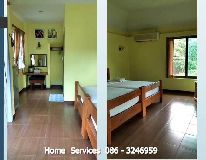 ขายรีสอร์ท/บ้าน 3 หลัง ถ.นครนายก-นางรอง 137 ตรว. เดินถึง วังตะไคร้ 7 อีเลฟเว่น โลตัส, เฟอร์ครบ พร้อมกู้ธนาคาร        รูปที่ 6