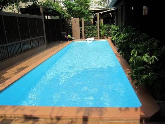 บ้านเดี่ยว สระส่วนตัว ใกล้ BTS ย่านพร้อมพงษ์ สำหรับที่พักอาศัย Single house with private pool in Soi Sukhumvit For Residence รูปที่ 1