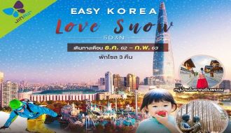 ทัวร์เกาหลี-EASY KOREA LOVE SNOW 5 วัน 3 คืน (LJ) รูปที่ 1