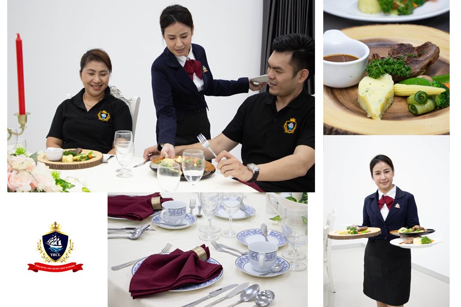 หลักสูตรพนักงานบริการอาหารและเครื่องดื่ม(Food&Beverage) รูปที่ 5