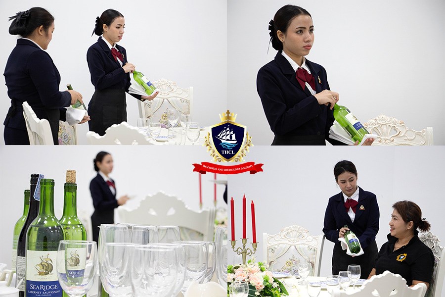 หลักสูตรพนักงานบริการอาหารและเครื่องดื่ม(Food&Beverage) รูปที่ 3