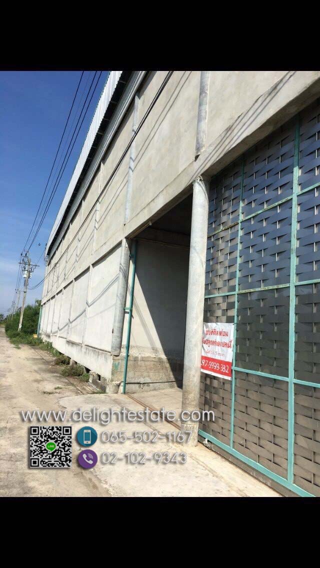 DE110 โกดังให้เช่า 1 ไร่ 25 ตารางวา ใกล้โรงพยาบาลไทรน้อย นนทบุรี รูปที่ 5