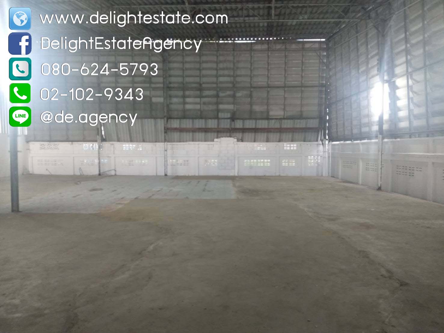 DE317 โกดังให้เช่า 528 และ 640 ตรม. ติดถนนใหญ่ ย่านมาบแค เมืองนครปฐม  รูปที่ 7