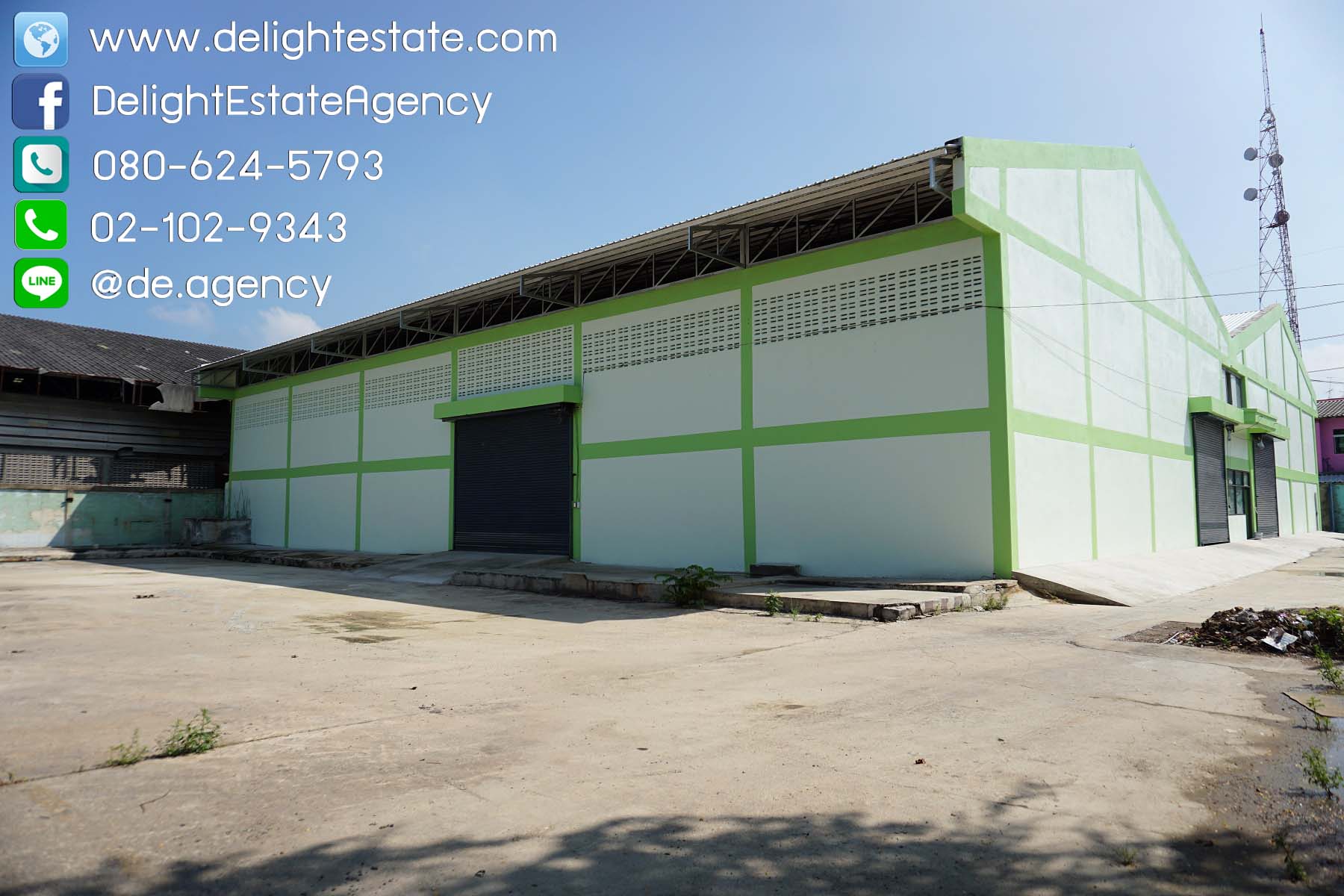 DE355 ให้เช่าโกดัง/โรงงาน 1,700 ตรม. ย่านพุทธมณฑลสาย 4-5 เพชรเกษม อ้อมน้อย สมุทรสาคร รูปที่ 4