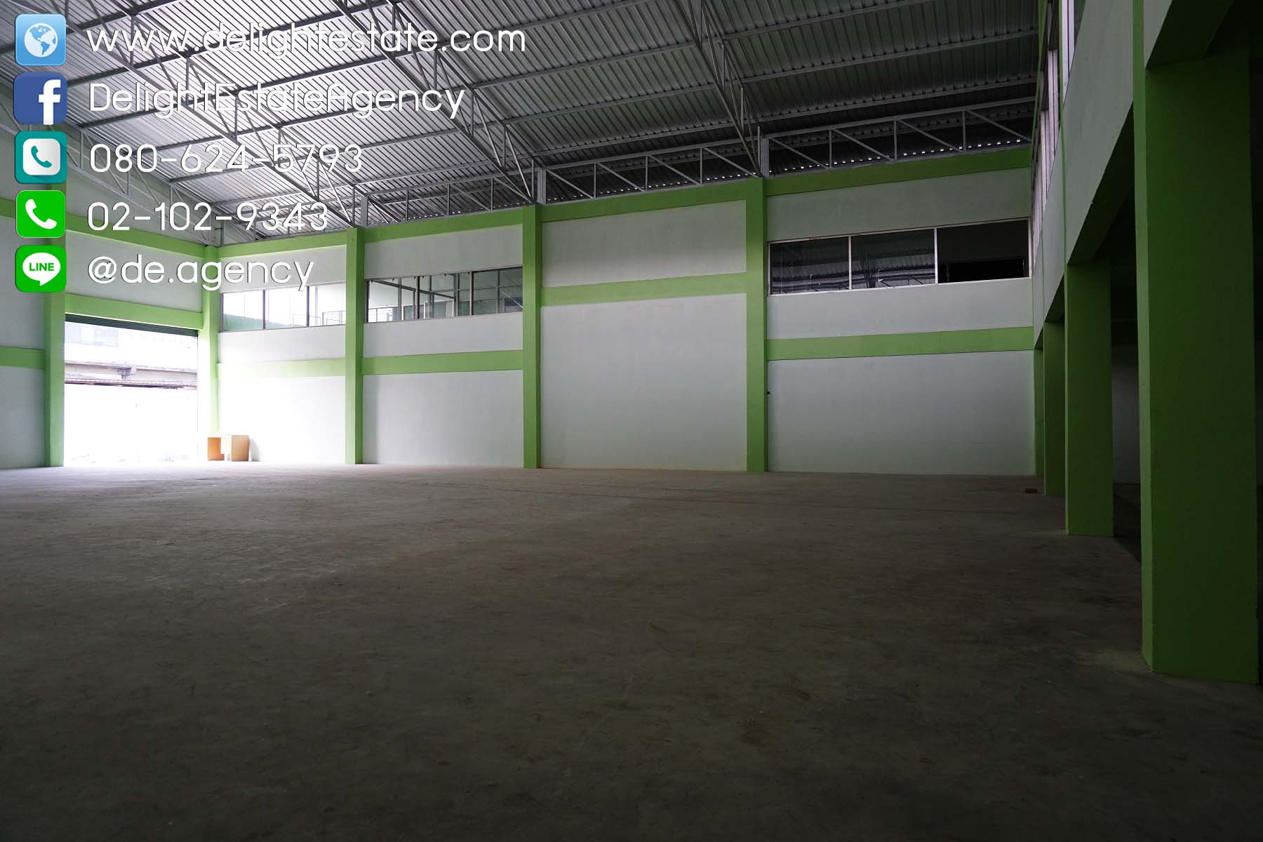 DE355 ให้เช่าโกดัง/โรงงาน 1,700 ตรม. ย่านพุทธมณฑลสาย 4-5 เพชรเกษม อ้อมน้อย สมุทรสาคร รูปที่ 7