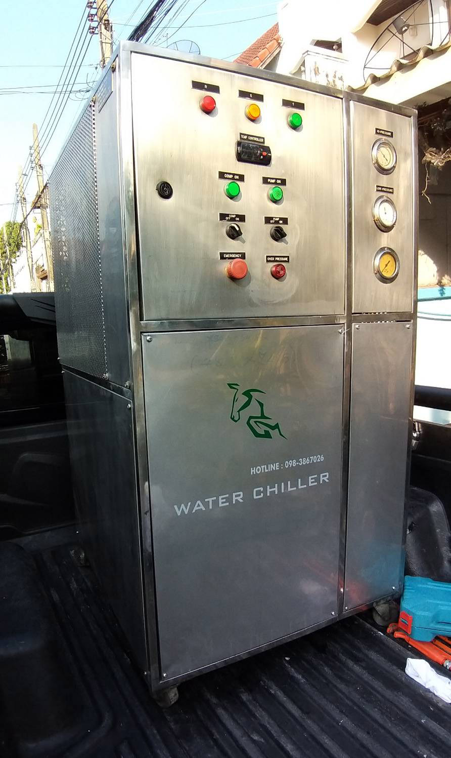 ชิลเลอร์ 10 ตันมือสอง water chiller 10 ton   Second hand รูปที่ 5