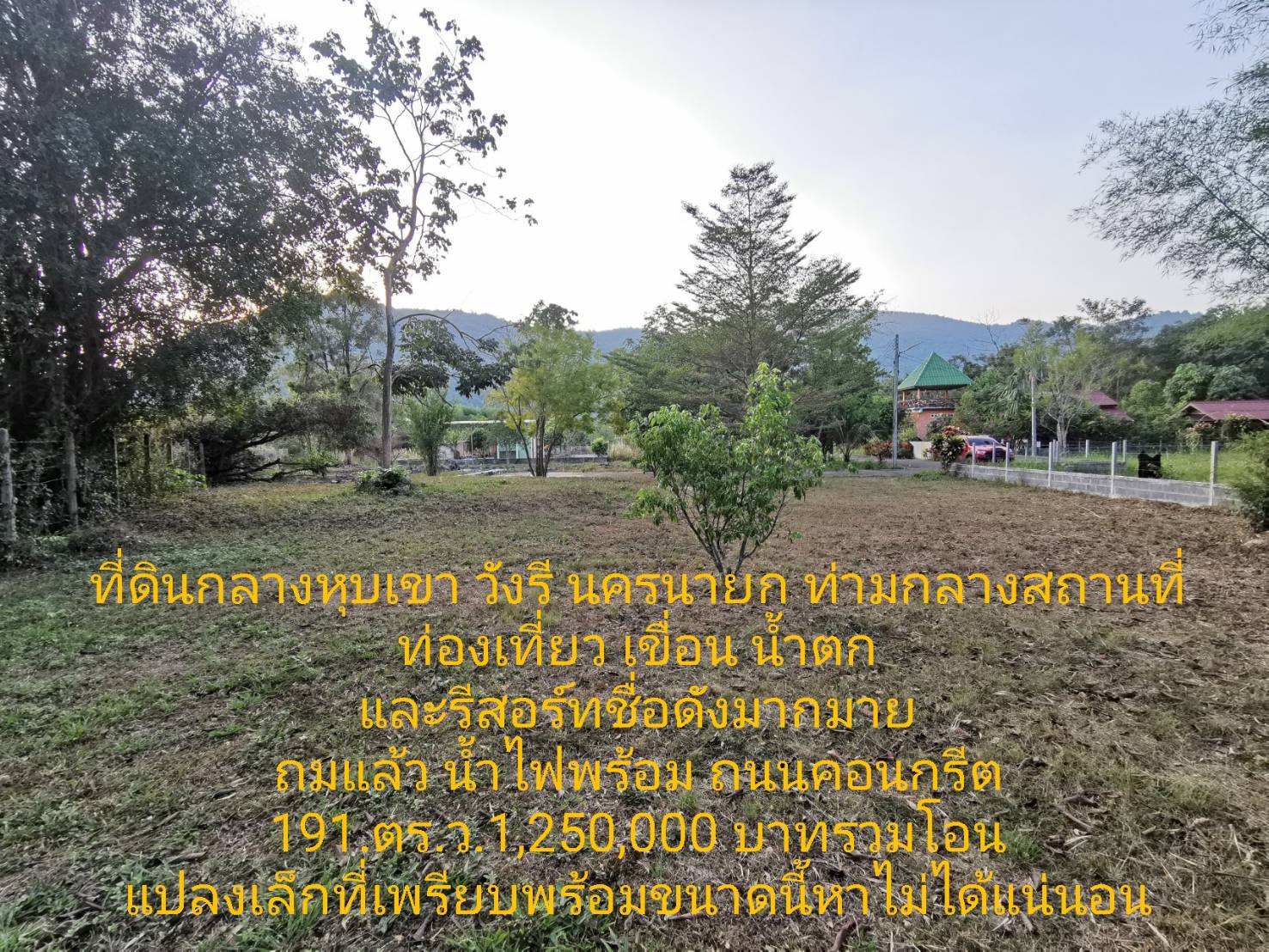 ที่ดินเปล่านครนายก อ.บ้านนา อ.เมือง วังรี ราคาถูกมาก ถูกกว่าตลาด  รูปที่ 2