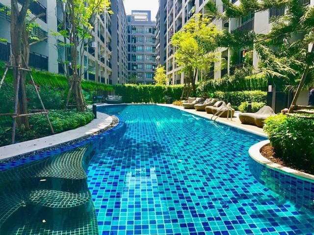 CM03381 ขาย คอนโด ใกล้ BTS สำโรง เดอะ คาบาน่า โมเดิร์น รีสอร์ท คอนโด The Cabana Modern Resort Condo คอนโดมิเนียม ถ.ทางรถไฟสายเก่า  รูปที่ 1