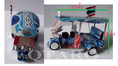 จำหน่าย tuktuk handmade recycle รถตุ๊กตุ๊กกระป๋อง ของที่ระลึกสัญลักษณ์ประเทศไทย ทำจากวัสดุเหลือใช้ช่วยลดโลกร้อน