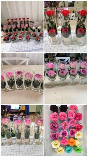 ดอกไม้อบแห้ง ทำจากดอกไม้จริงๆ 100% ของขวัญวันวาเลนไทน์ รูปที่ 7