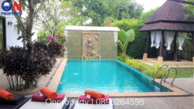 Pool Villa for rent in Cherngtaley 2 bed 3 bath 70,000 baht/ month รูปที่ 1