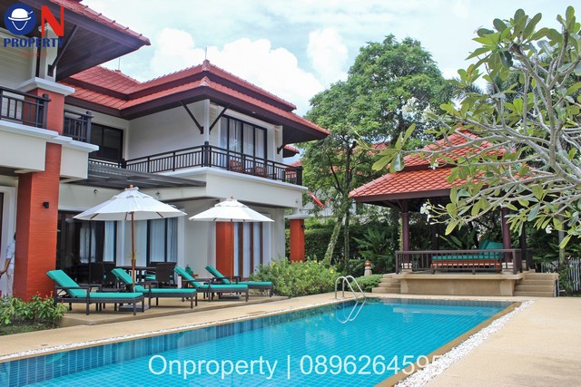 Villa in Laguna for rent 4 bedrooms 170,000 baht/month รูปที่ 1