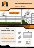 ผลิตและจำหน่าย รั้วสำเร็จรูป รั้วคอนกรีต อุบลราชธานี ศรีสะเกษ ยโสธร ร้อยเอ็ด อำนาจเจริญ