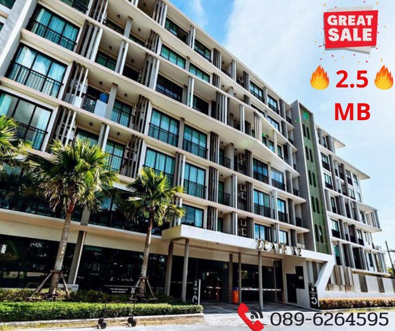 Zcape X2 condominium Cherngtalay 32 Sqm. for sale 2.5 MB  รูปที่ 1