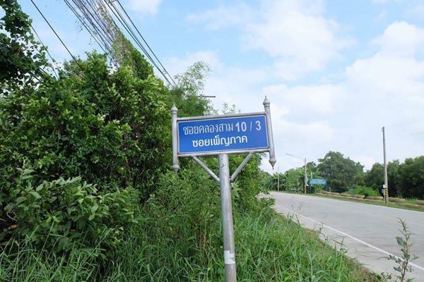 ขายที่ดินคลองสาม อ.คลองหลวง จ.ปทุมธานี 192 ตรว. ถนนเรียบคลองสาม ซอย 103 เพ็ญภาค รูปที่ 4