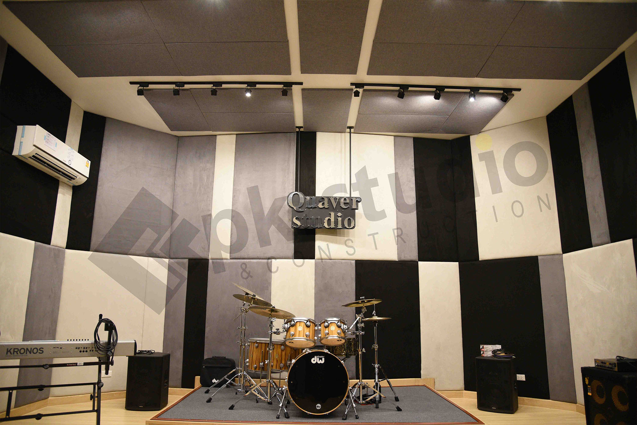 รับทำห้องอัดเสียง ติดแผ่น Acoustic Panels รูปที่ 4