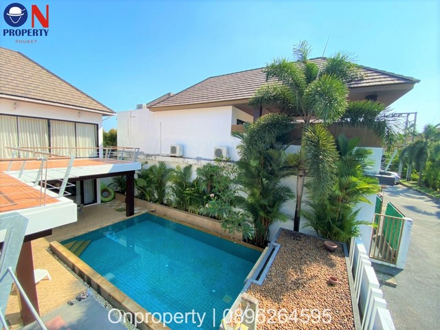 Pool Villa in Pasak for rent 3 bed 65,000 baht/month รูปที่ 1