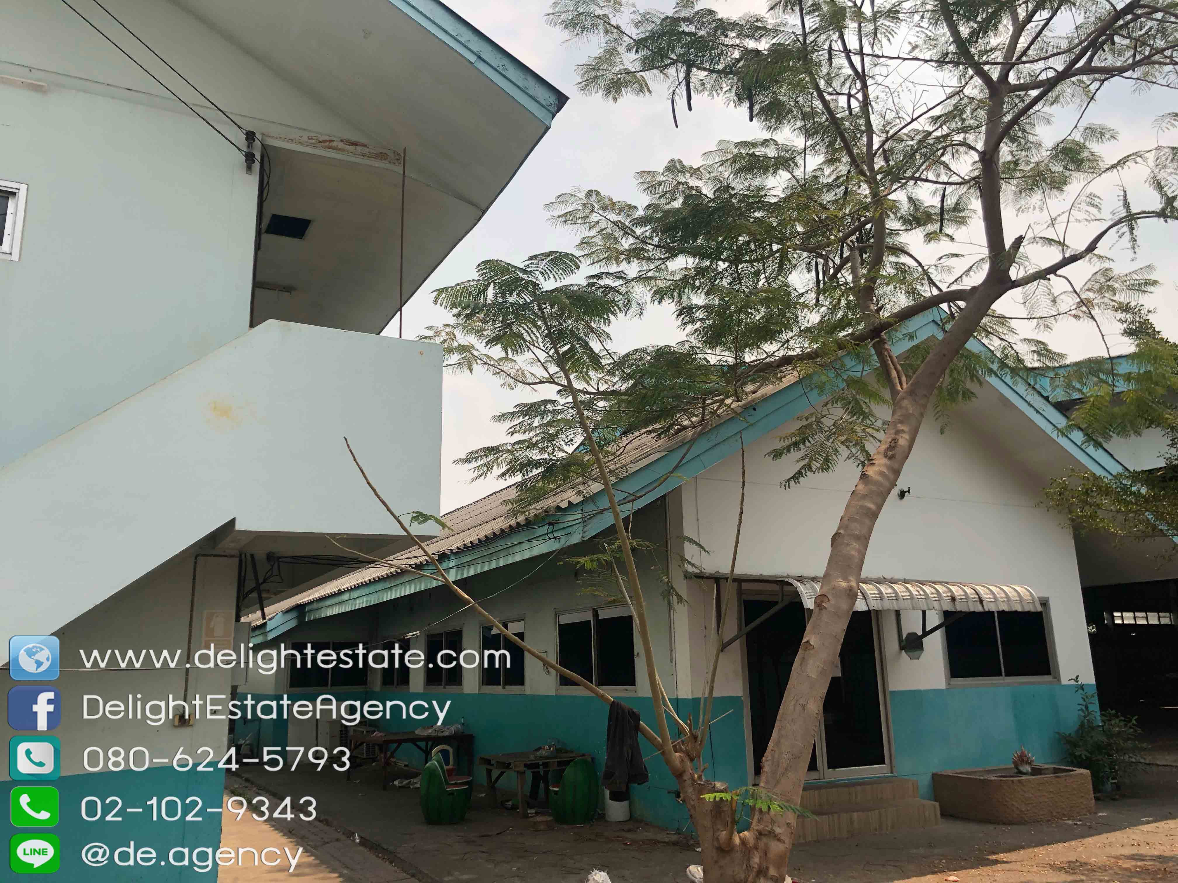 DE422 โรงงานให้เช่า 2 ไร่ ราคาถูก พร้อมออฟฟิศ/ห้องพักคนงาน ย่านมอเตอร์เวย์ วังน้อย อยุธยา (มีใบ รง.4) รูปที่ 4