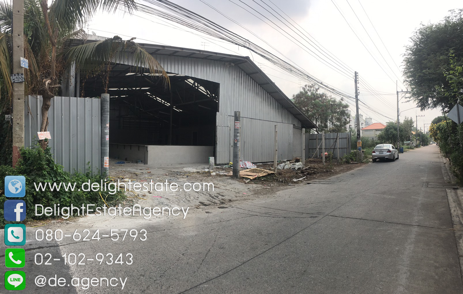 DE423 ให้เช่าโกดัง 400 ตร.ม. ราคาถูก ย่านฟิวเจอร์พาร์ครังสิต ใกล้ถนนพหลโยธิน รูปที่ 3