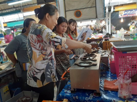 เปิดสอนสูตร ขนมถังแตก ถังทองถนอมมิตร ราคาสูตร 3,900 บาท มาเรียนได้ 2 คน รูปที่ 4