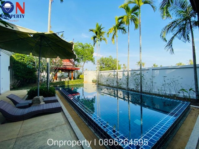Pool Villa for rent in Pasak 3 bed 80,000THB / month รูปที่ 1