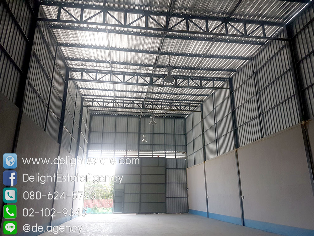 DE425 ให้เช่าโกดัง 50 - 700 ตร.ม. ย่านประเวศ เฉลิมพระเกียรติ ร.9 ใกล้สนามบินสุวรรณภูมิ รูปที่ 3