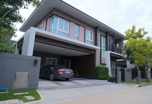 (เช่า) FOR RENT LADDAROM BANGNA KM.7 / 4 beds 4 baths / 82 Sqw.**85,000** CLOSE MEGA BANGNA รูปที่ 1