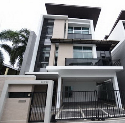 (เช่า) FOR RENT NIRVANA BEYOND LITE RAMA 9 / 3 beds 4 baths / 55 Sqw.**70,000** APL BANTUBCHANG รูปที่ 1