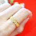 รูปย่อ แหวนทองคำแท้ 96.5% แหวนทองน้ำหนักครึ่งสลึง จากร้านทองกนกรัตน์ จันทบุรี รูปที่4