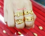 รูปย่อ แหวนทองคำแท้ 96.5% แหวนทองน้ำหนักครึ่งสลึง จากร้านทองกนกรัตน์ จันทบุรี รูปที่6